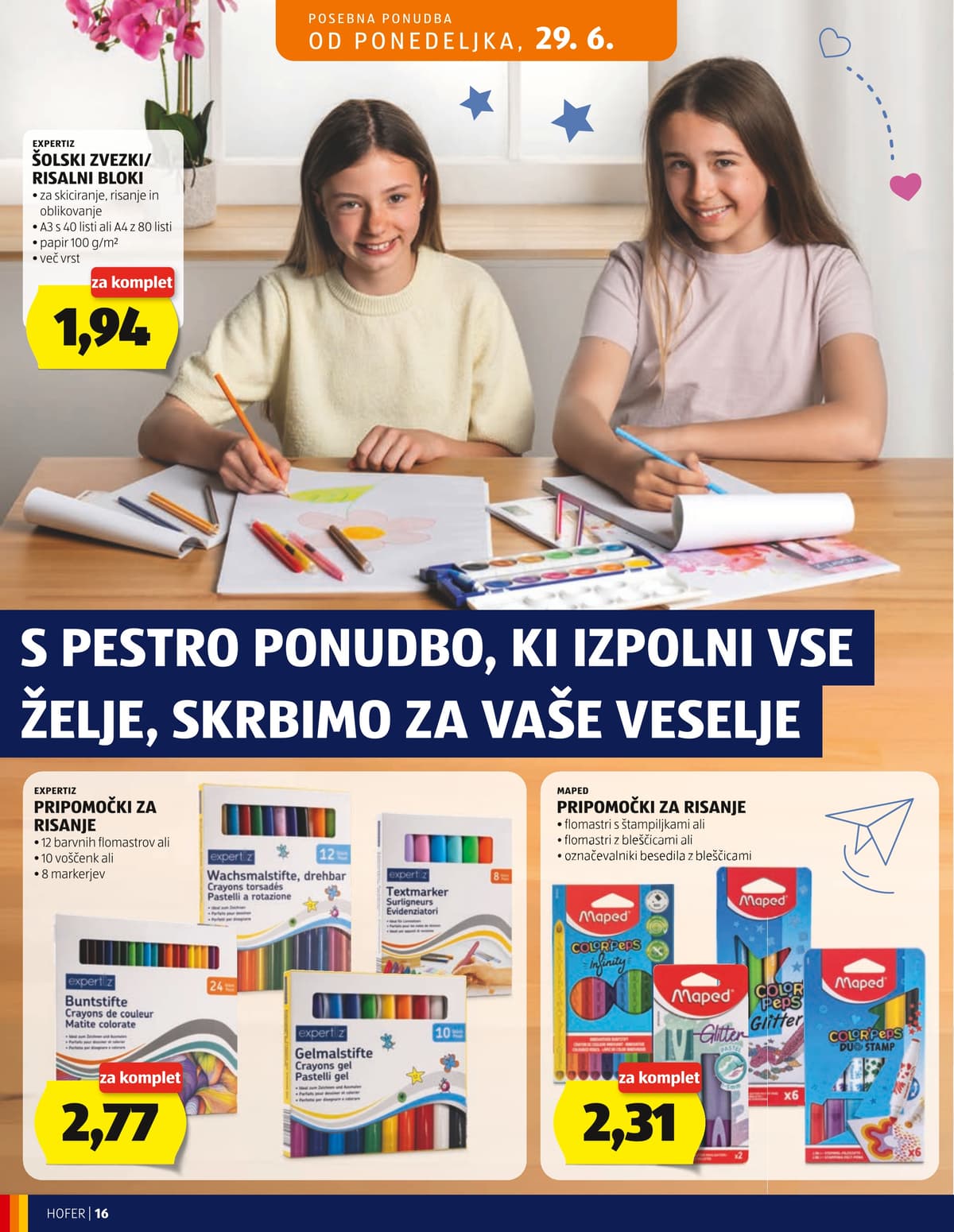 Stran 16. Hofer kataloga - Akcijska Ponudba od 24.06.2026