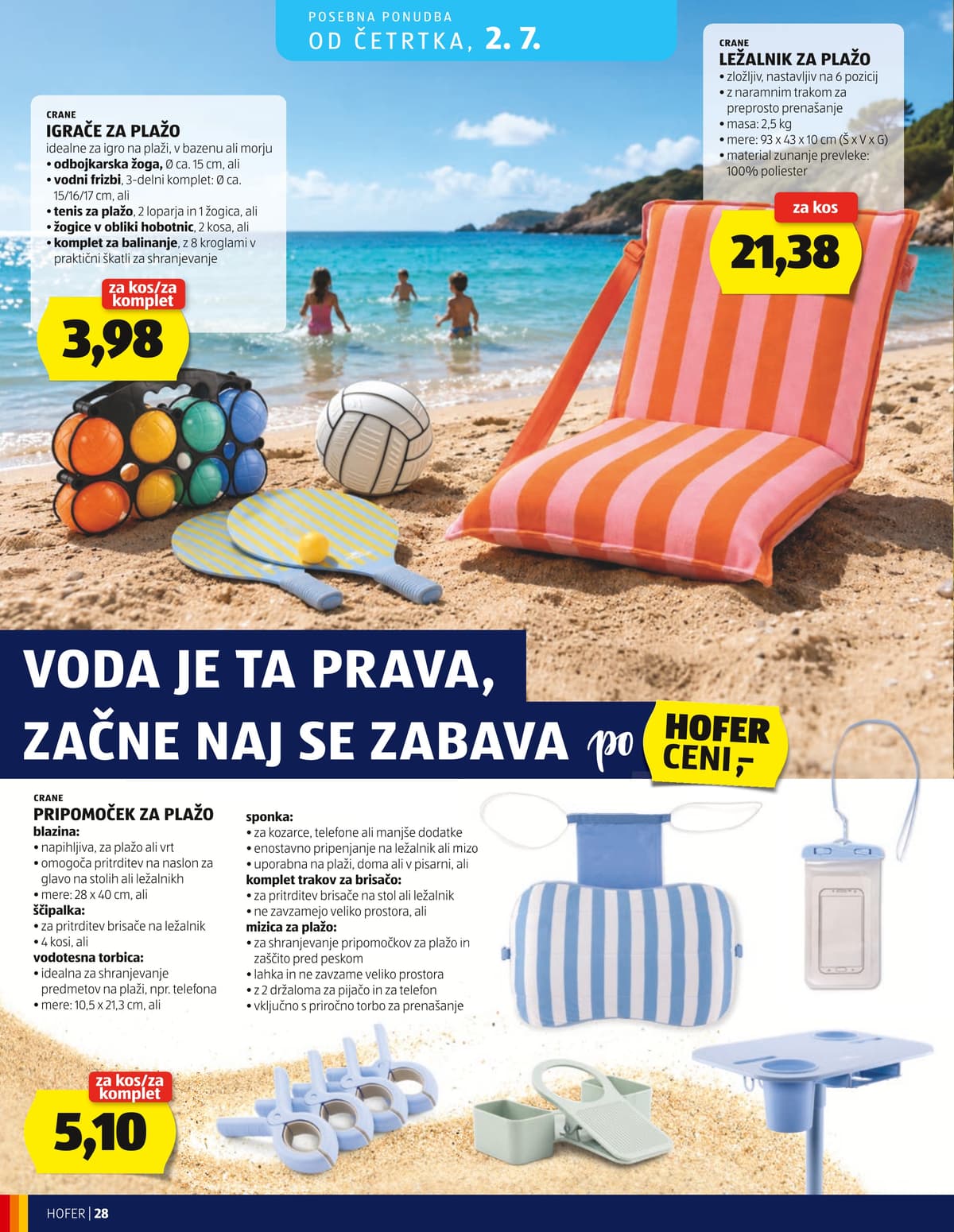 Stran 28. Hofer kataloga - Akcijska Ponudba od 24.06.2026
