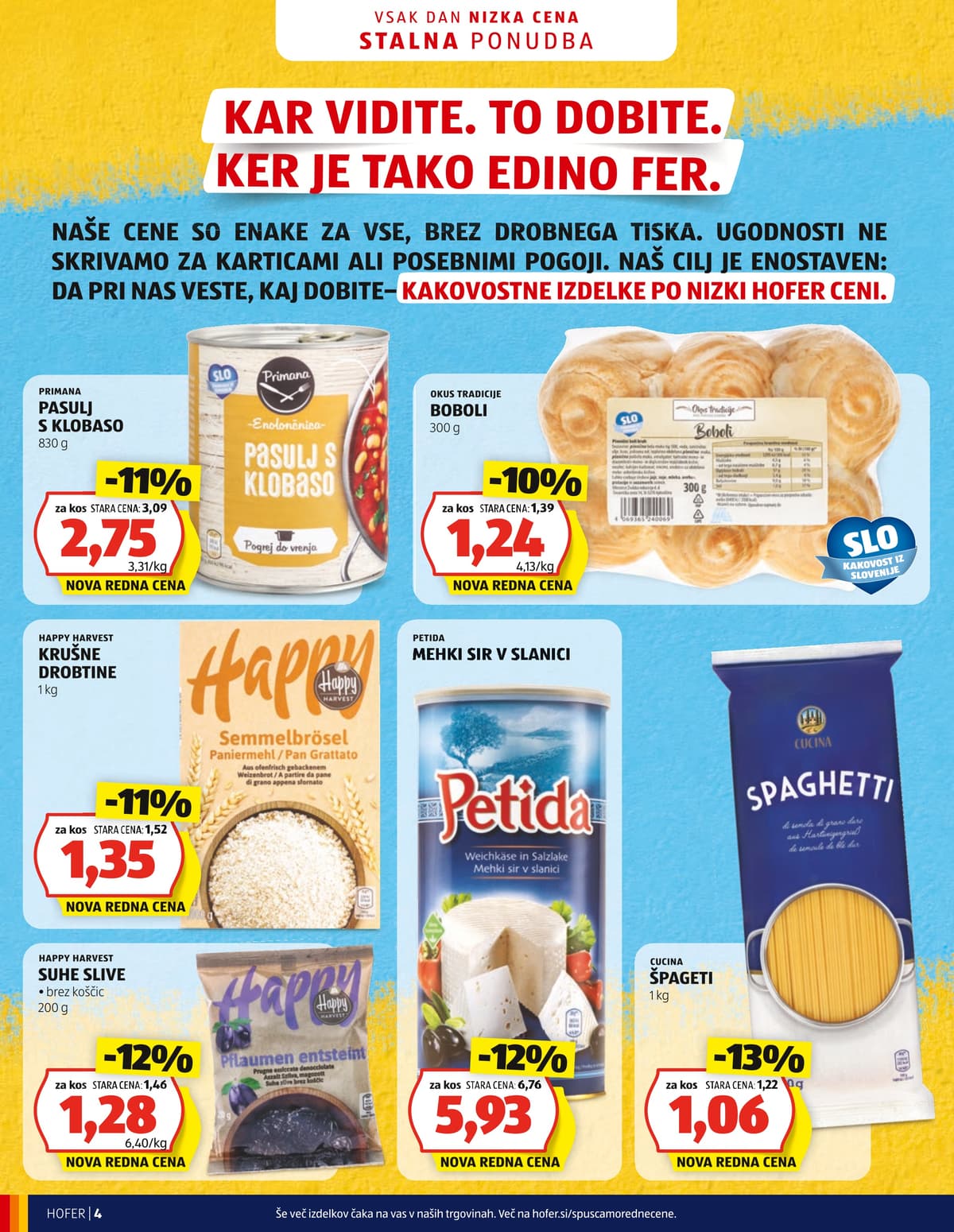 Stran 4. Hofer kataloga - Akcijska Ponudba od 24.06.2026