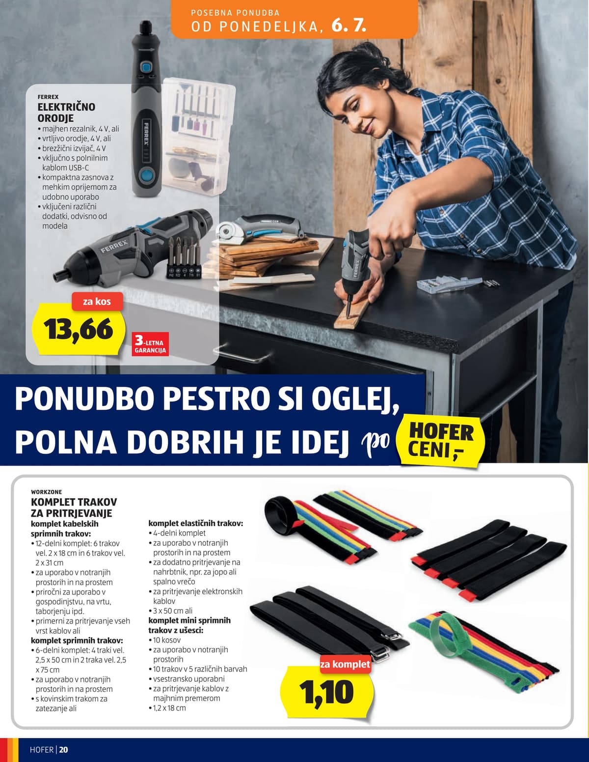 Stran 20. Hofer kataloga - Akcijska Ponudba od 01.07.2026