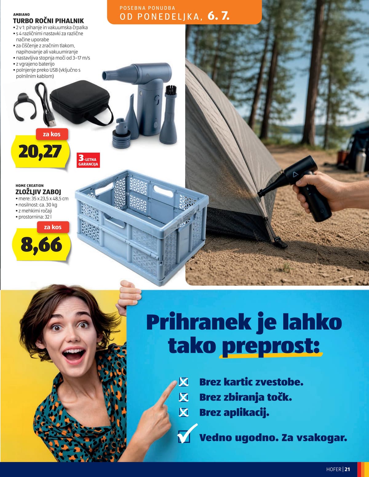 Stran 21. Hofer kataloga - Akcijska Ponudba od 01.07.2026