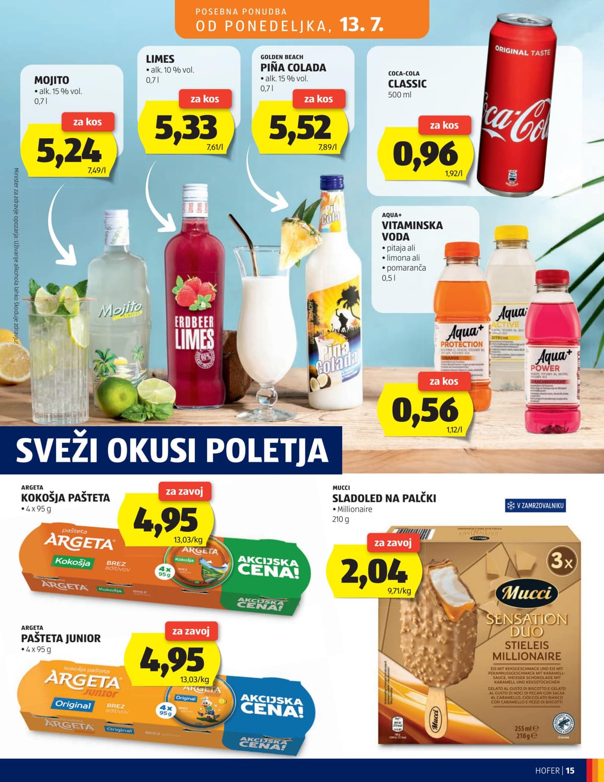 Stran 15. Hofer kataloga - Akcijska Ponudba od 08.07.2026