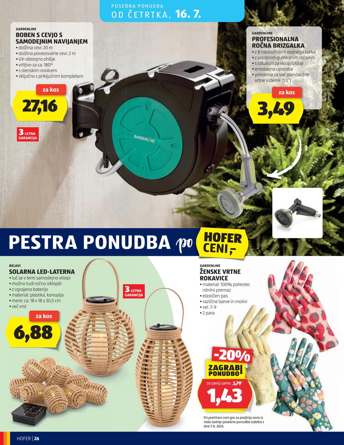 Stran 26. Hofer kataloga - Akcijska Ponudba od 08.07.2026