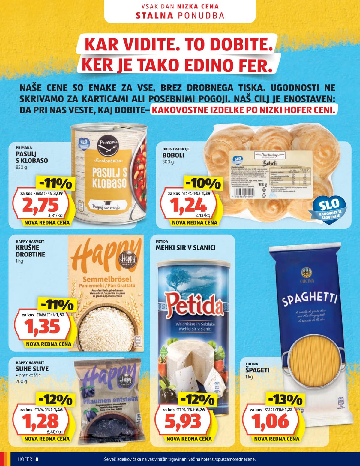 Stran 8. Hofer kataloga - Akcijska Ponudba od 08.07.2026