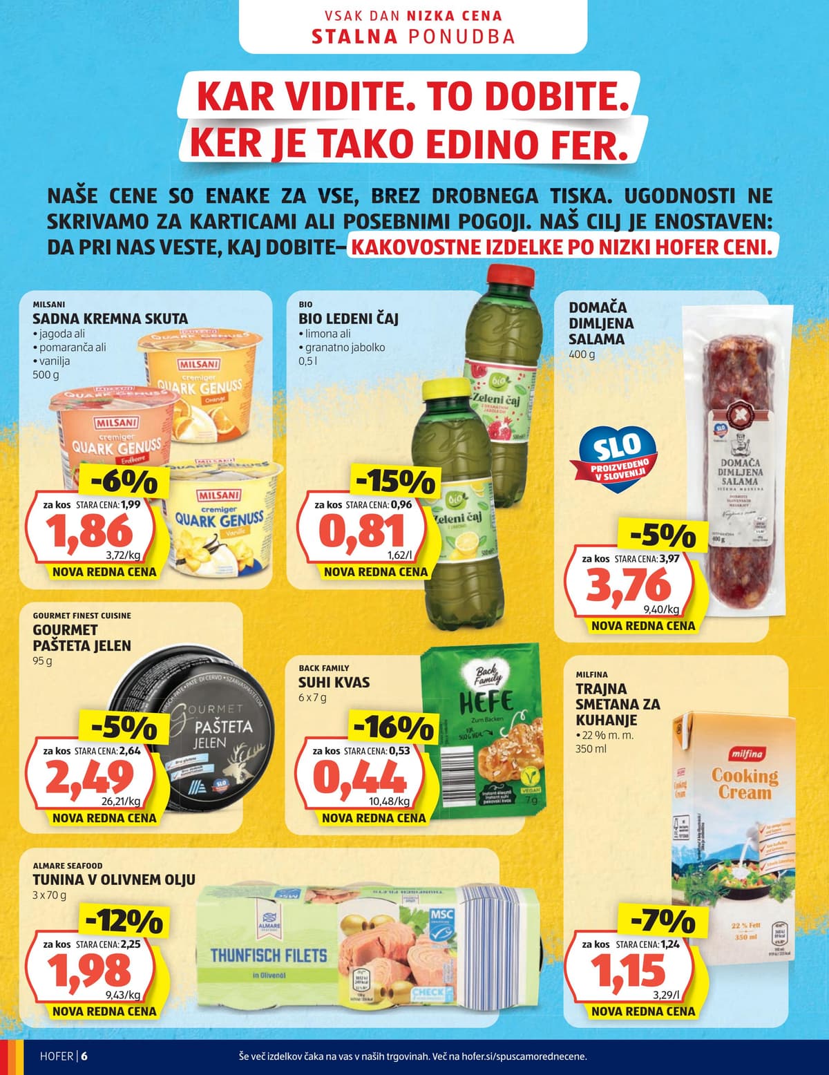 Stran 6. Hofer kataloga - Akcijska Ponudba od 15.07.2026