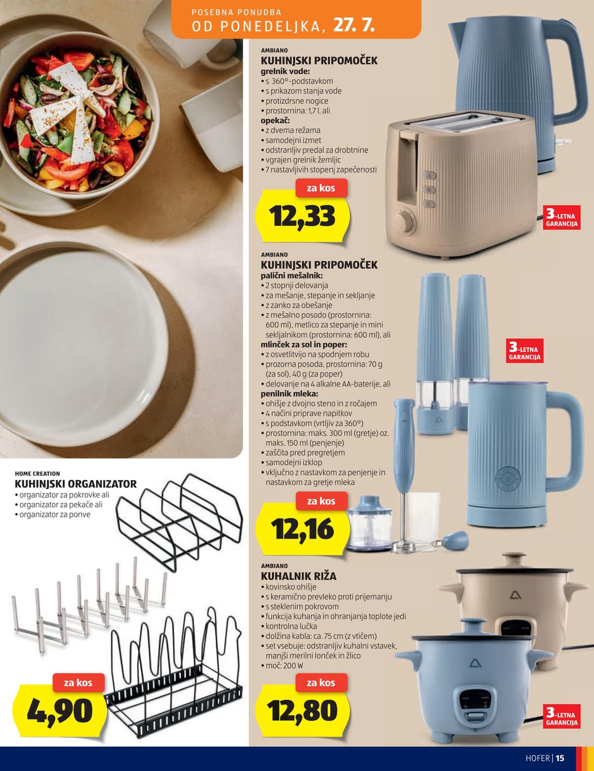 Stran 15. Hofer kataloga - Akcijska Ponudba
