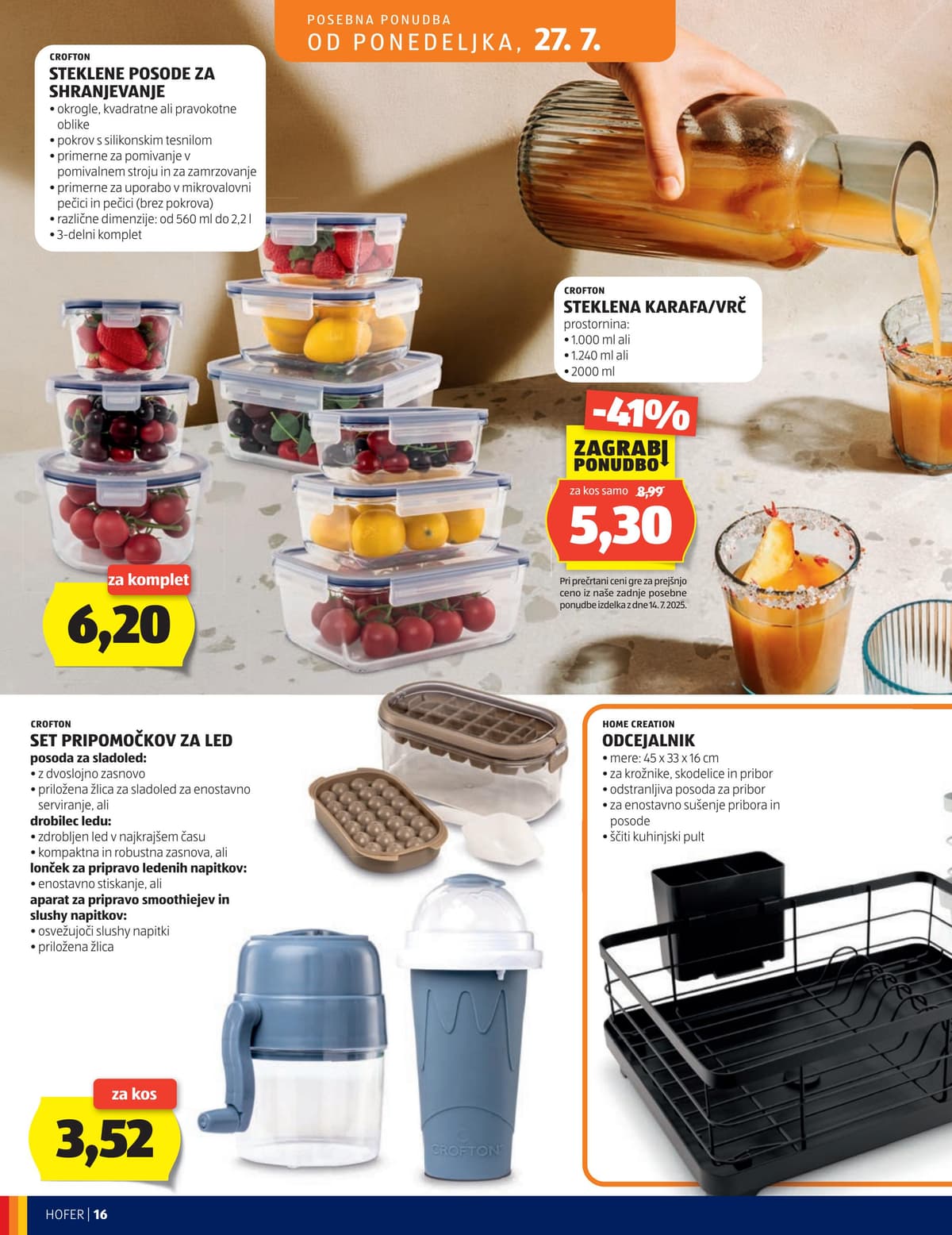 Stran 16. Hofer kataloga - Akcijska Ponudba