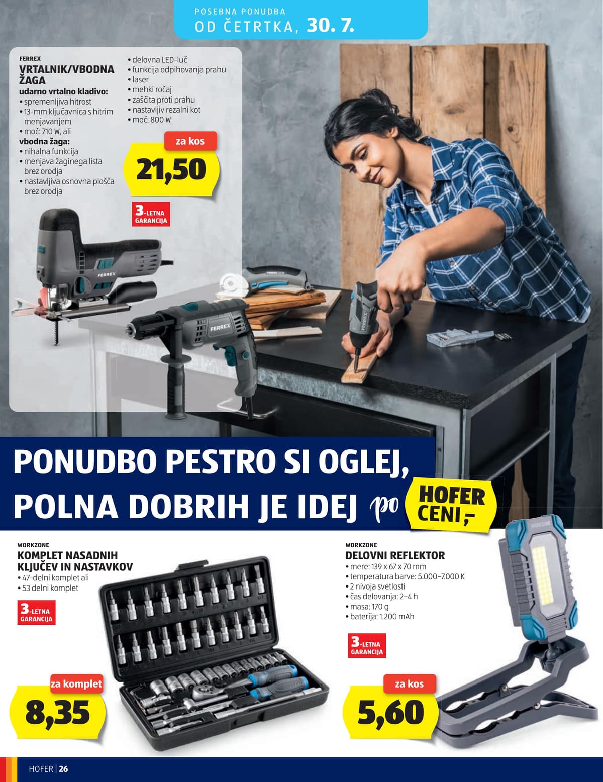Stran 26. Hofer kataloga - Akcijska Ponudba od 22.07.2026