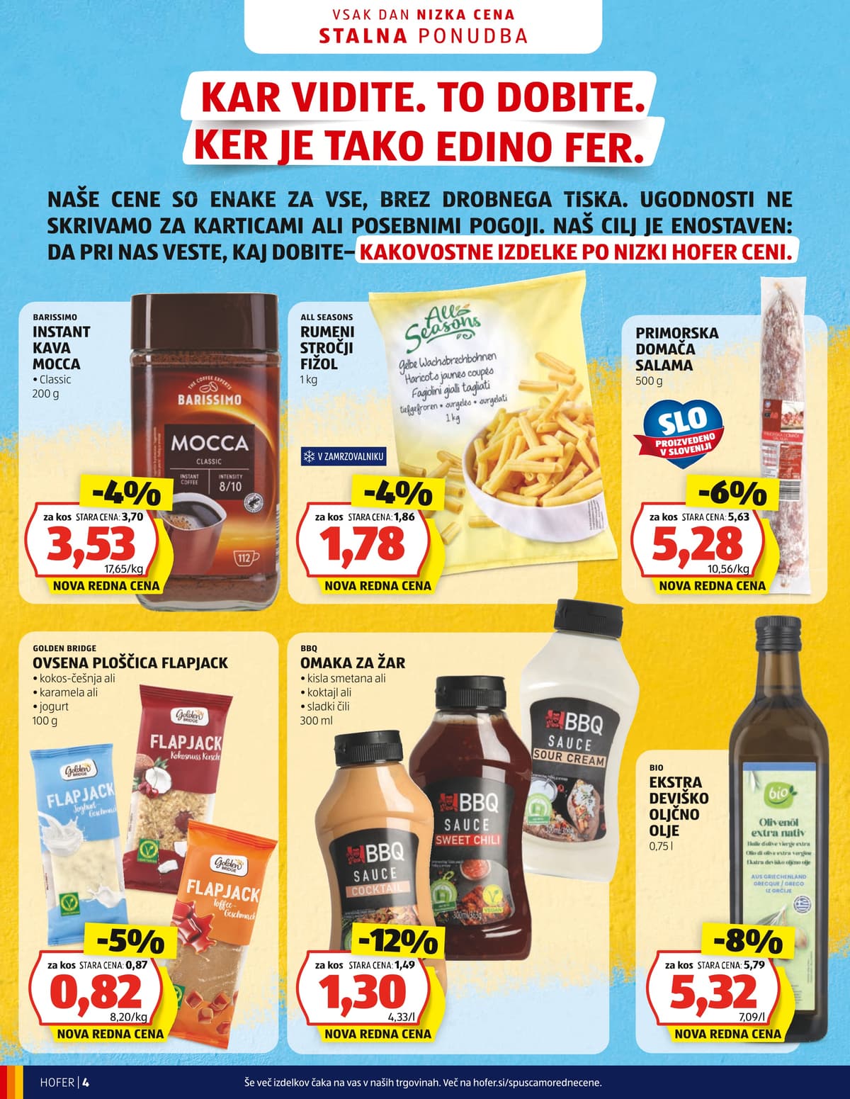 Stran 4. Hofer kataloga - Akcijska Ponudba od 30.07.2026