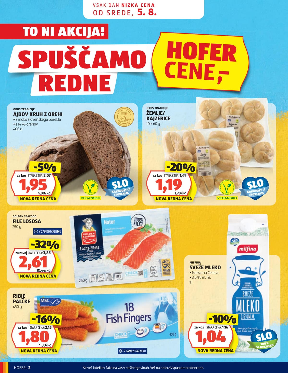 Stran 2. Hofer kataloga - Akcijska Ponudba od 05.08.2026