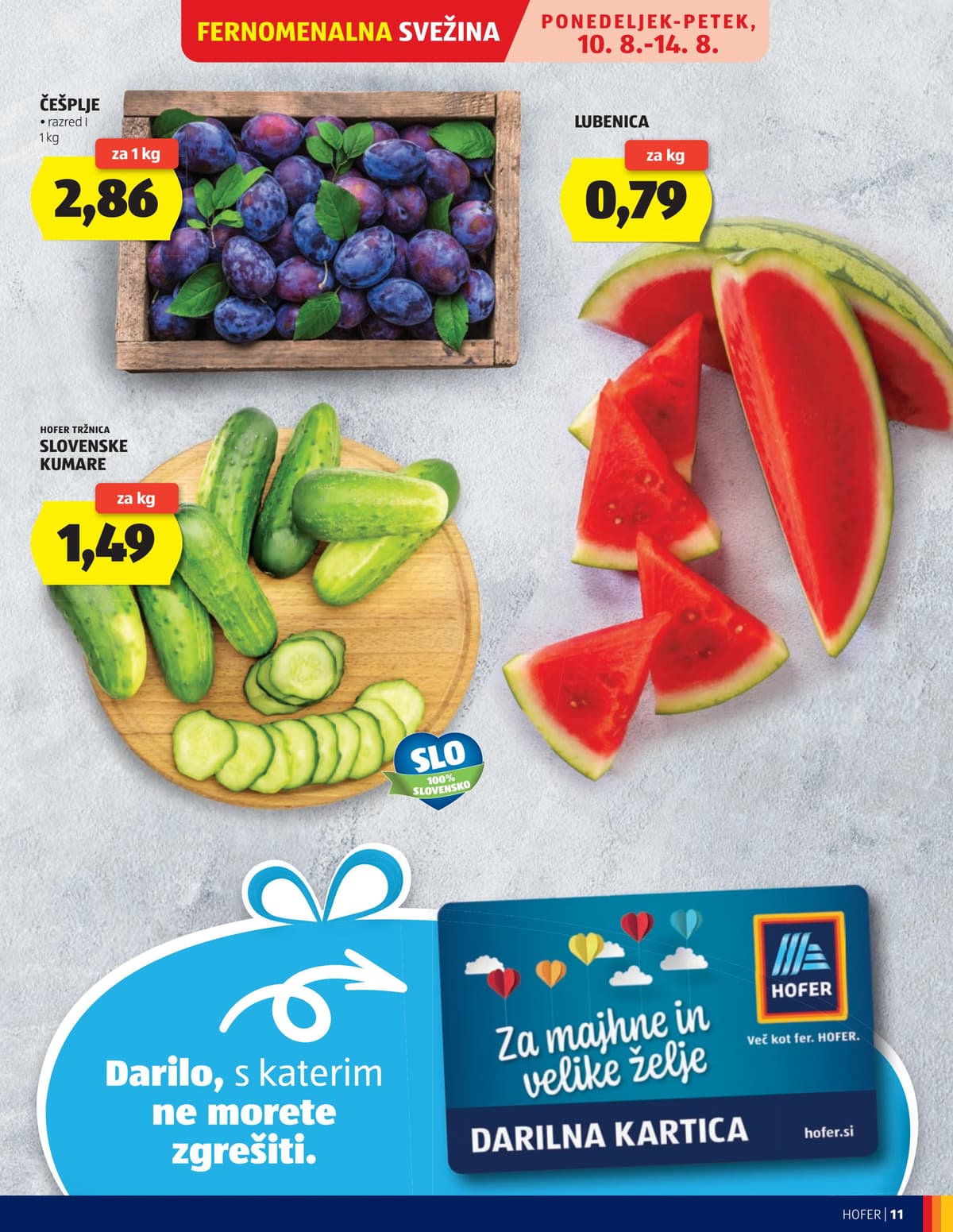 Stran 11. Hofer kataloga - Akcijska Ponudba od 05.08.2026