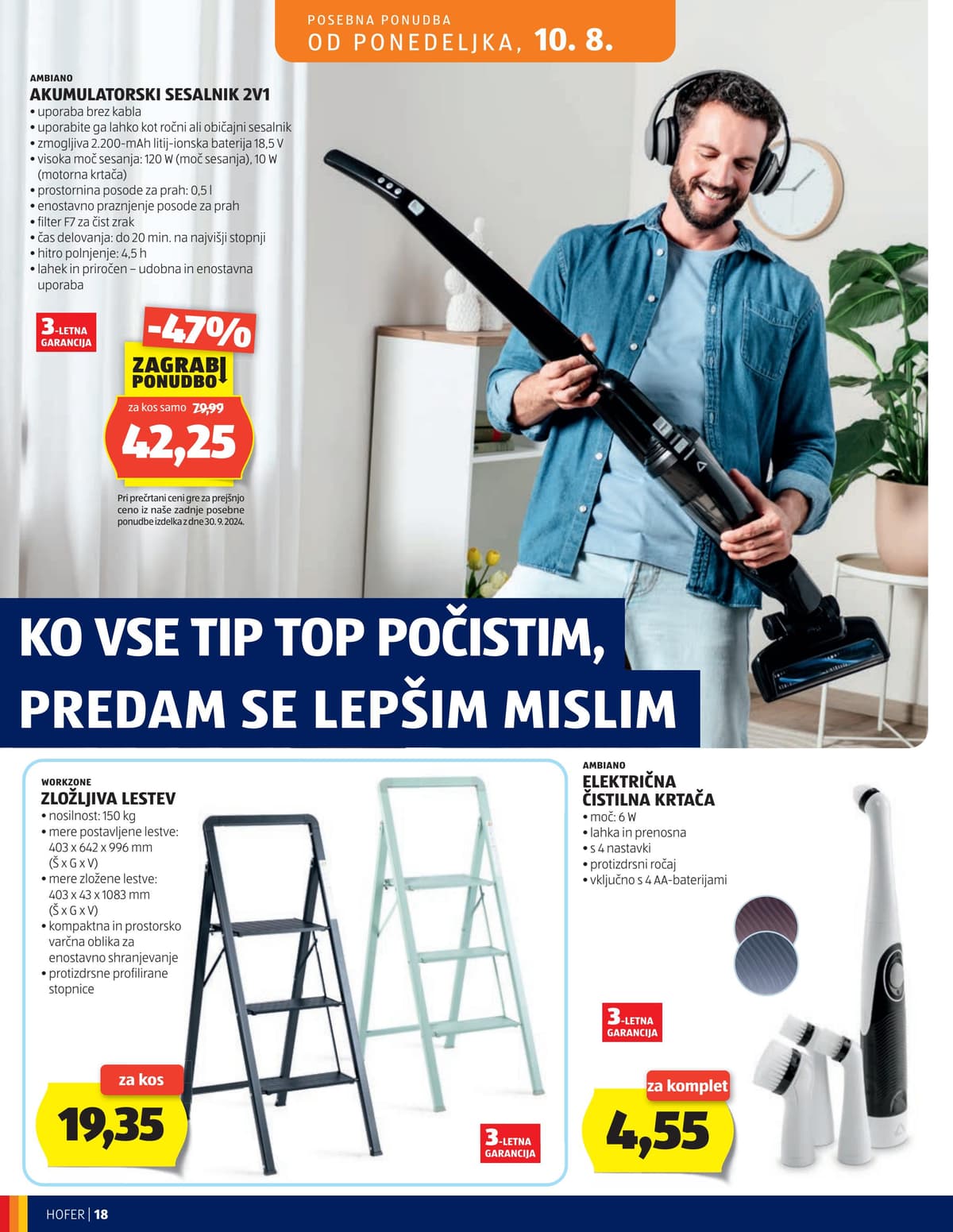 Stran 18. Hofer kataloga - Akcijska Ponudba od 05.08.2026