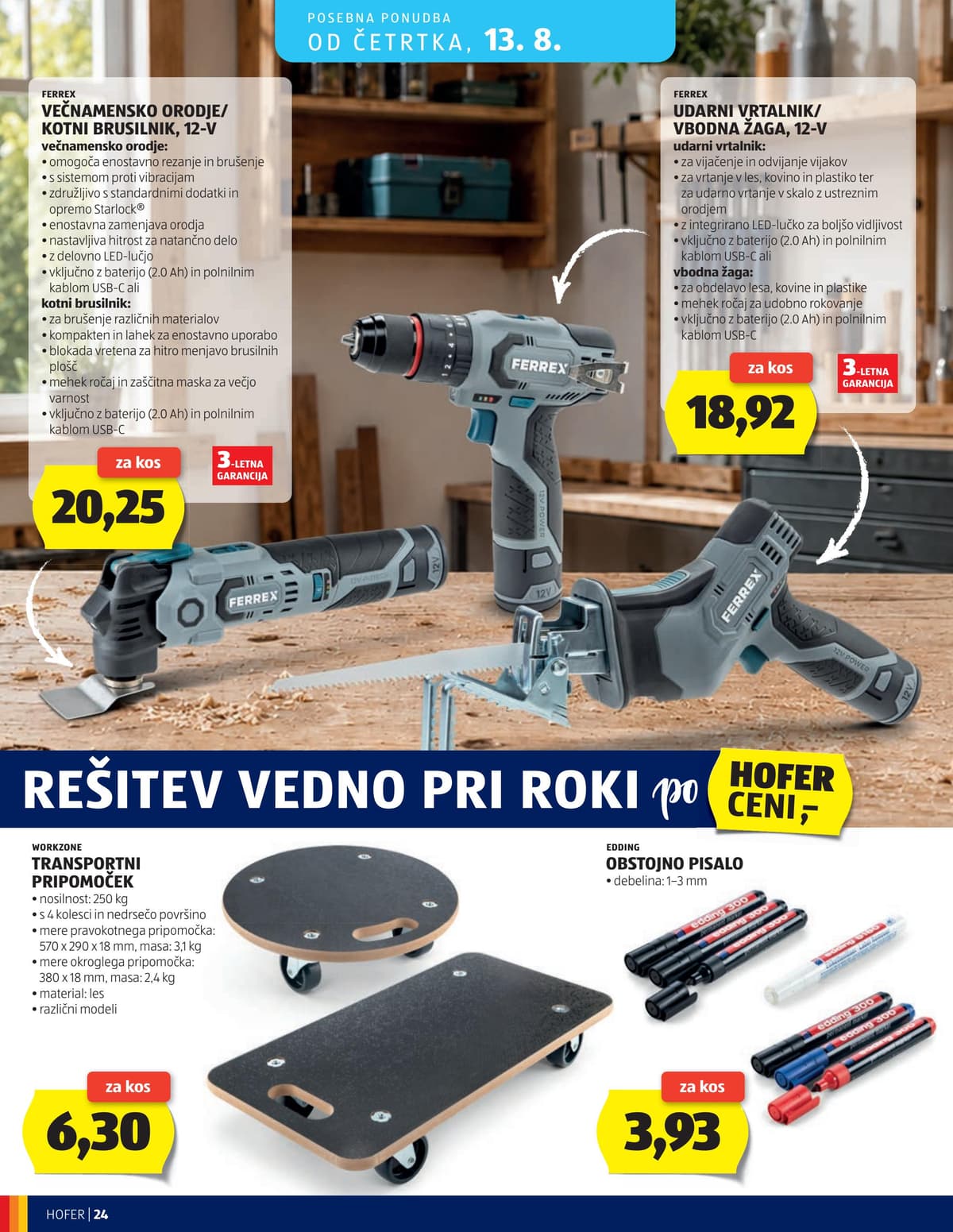 Stran 24. Hofer kataloga - Akcijska Ponudba od 05.08.2026