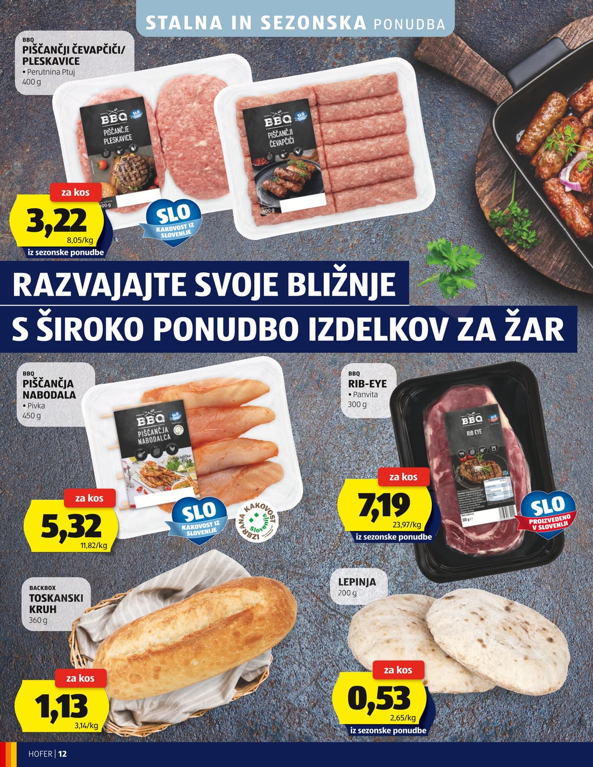 Stran 12. Hofer kataloga - Akcijska Ponudba od 12.08.2026.