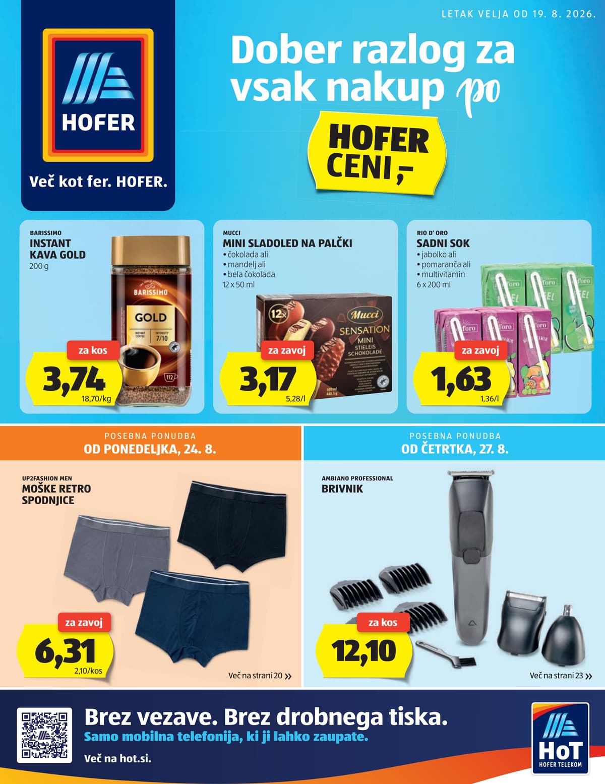 Stran 1. Hofer kataloga - Akcijska Ponudba