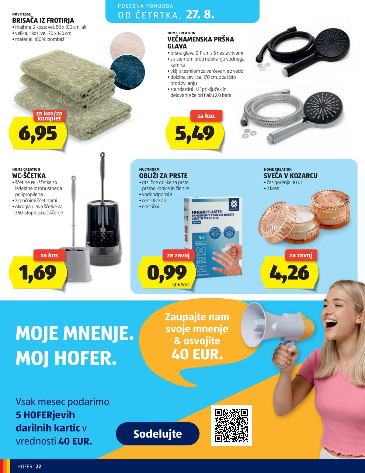 Stran 22. Hofer kataloga - Akcijska Ponudba