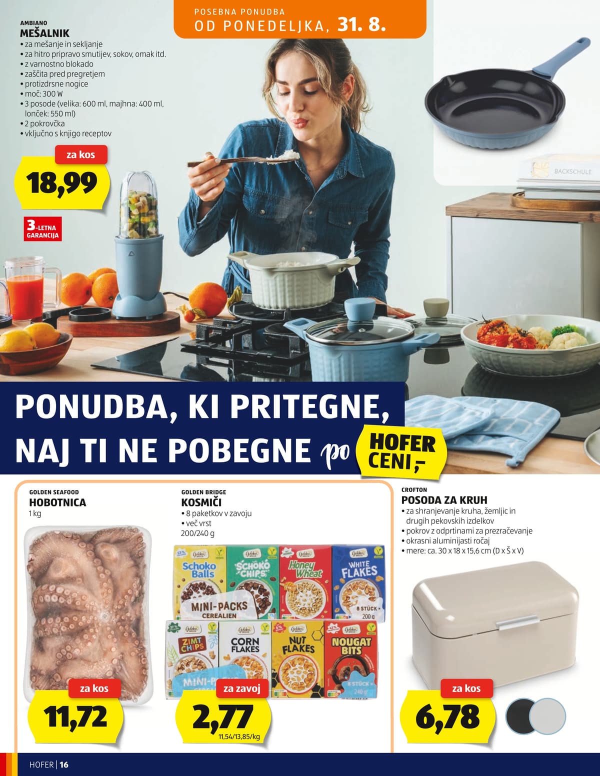 Stran 16. Hofer kataloga - Akcijska Ponudba