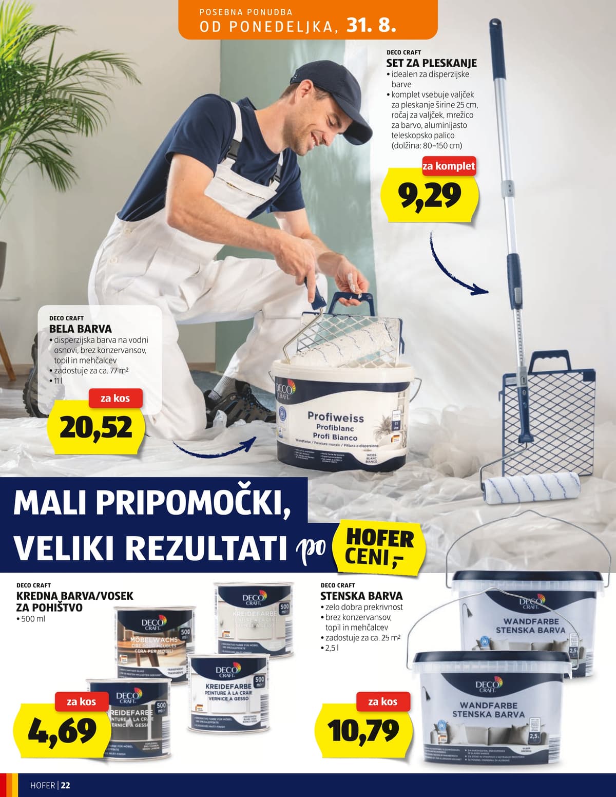Stran 22. Hofer kataloga - Akcijska Ponudba