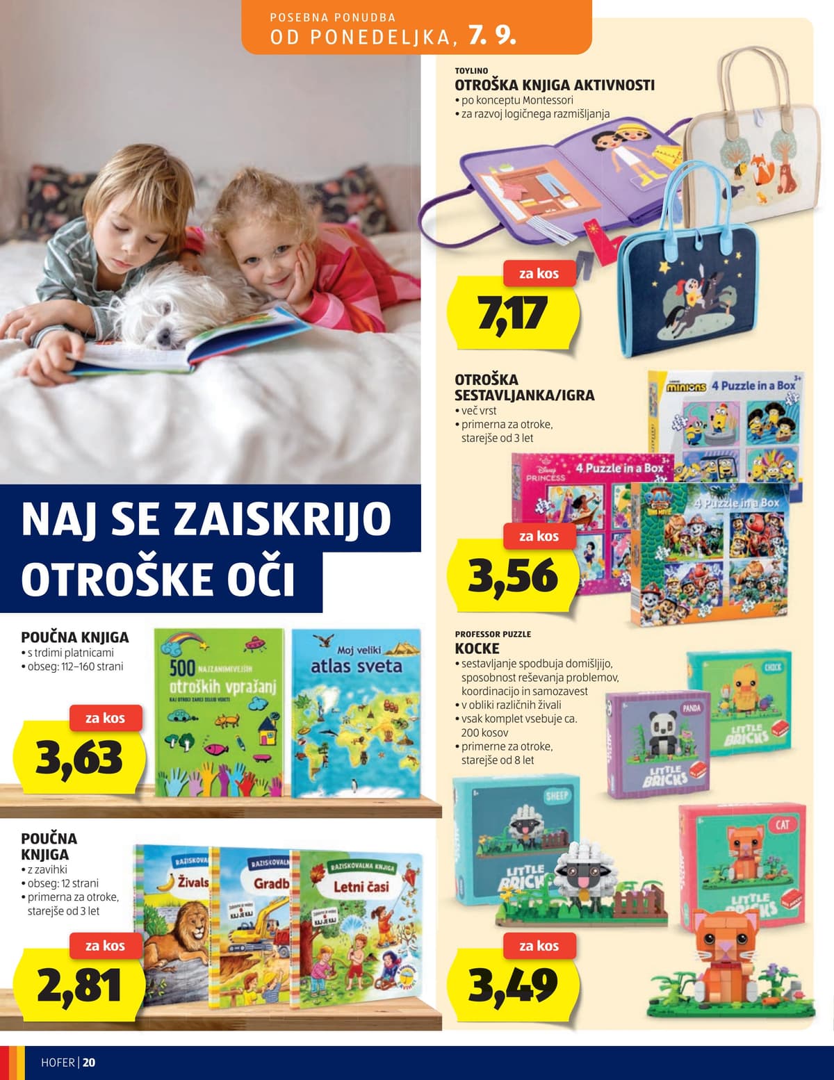 Stran 20. Hofer kataloga - Akcijska Ponudba od 02.09.2026.
