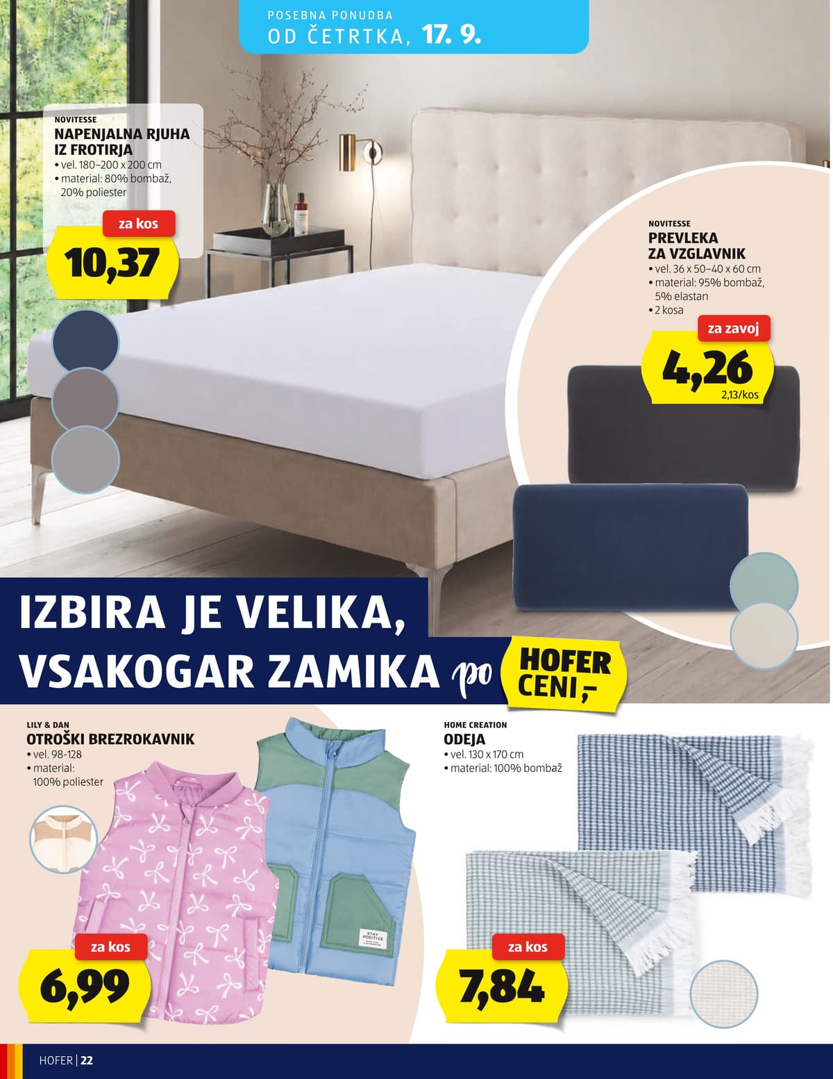 Stran 22. Hofer kataloga - Akcijska Ponudba
