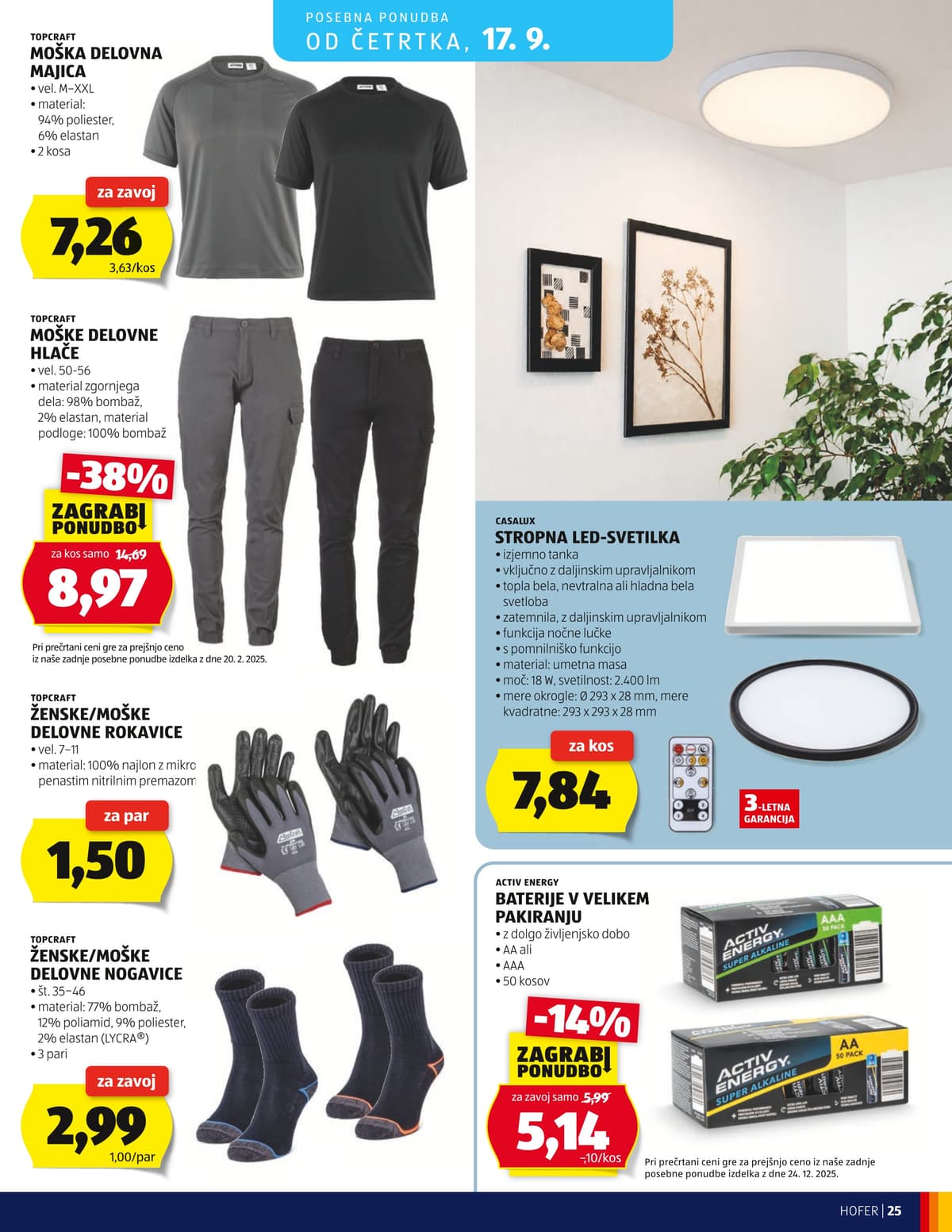 Stran 25. Hofer kataloga - Akcijska Ponudba