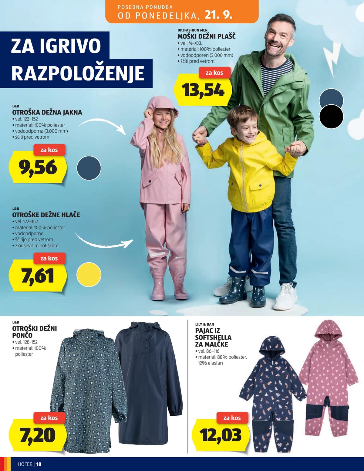 Stran 18. Hofer kataloga - Akcijska Ponudba od 16.09.2026.