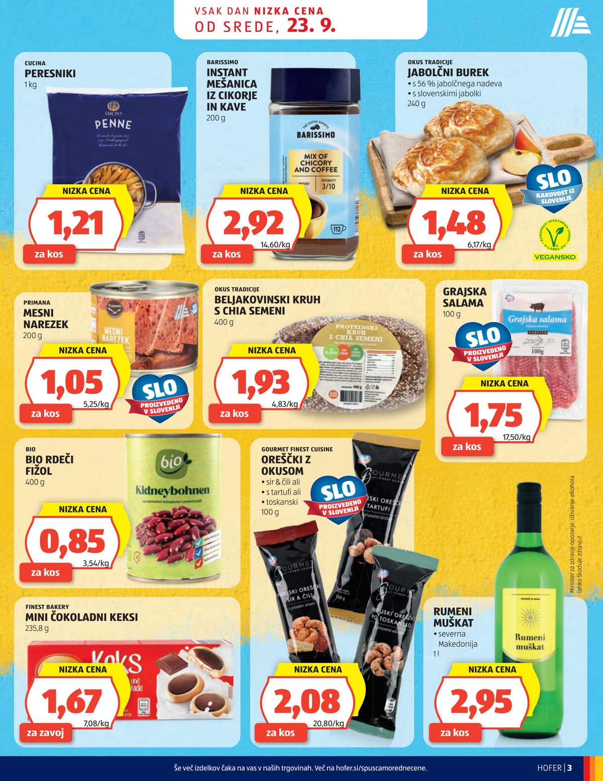 Stran 3. Hofer kataloga - Akcijska Ponudba od 24.09.2026.