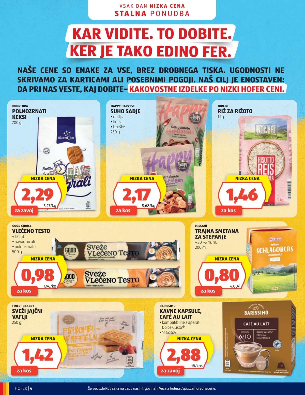 Stran 4. Hofer kataloga - Akcijska Ponudba od 24.09.2026.