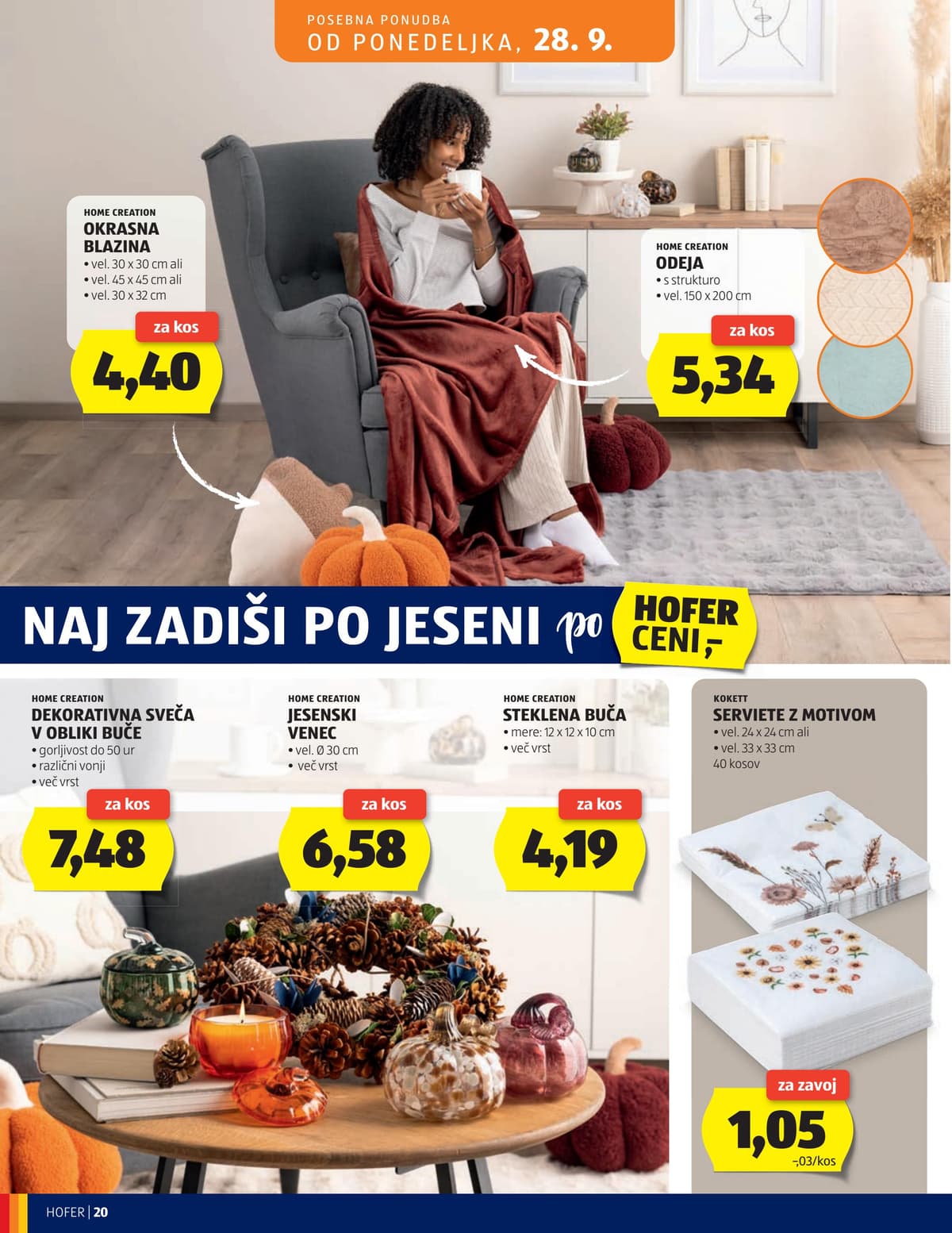 Stran 20. Hofer kataloga - Akcijska Ponudba od 24.09.2026.