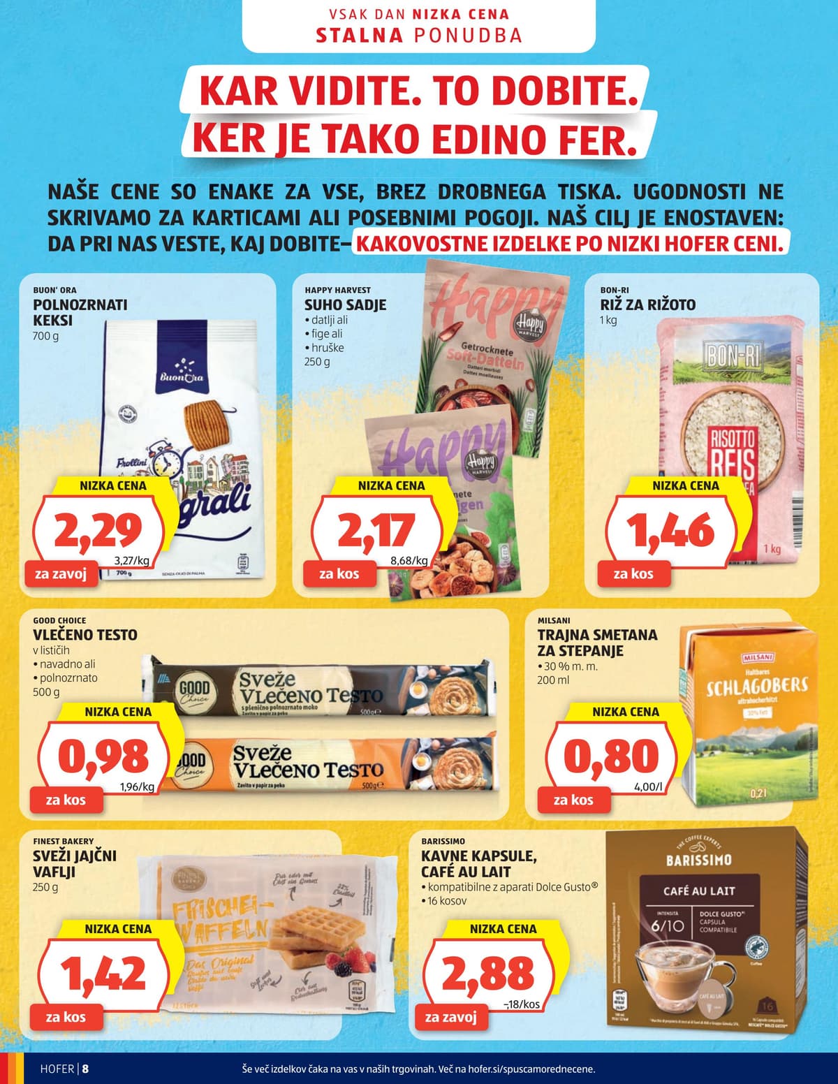 Stran 8. Hofer kataloga - Akcijska Ponudba od 01.10.2026.