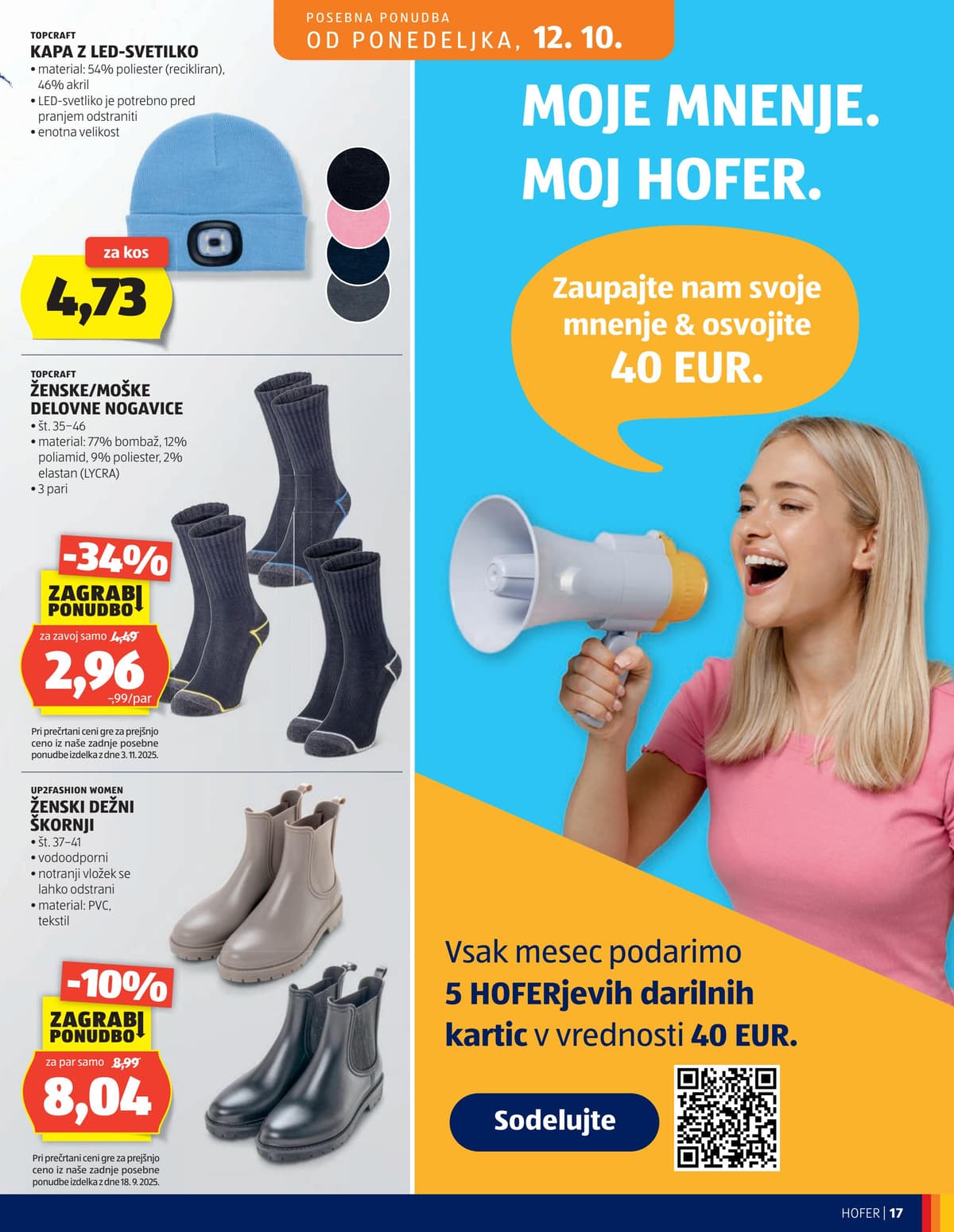 Stran 17. Hofer kataloga - Akcijska Ponudba od 07.10.2026.