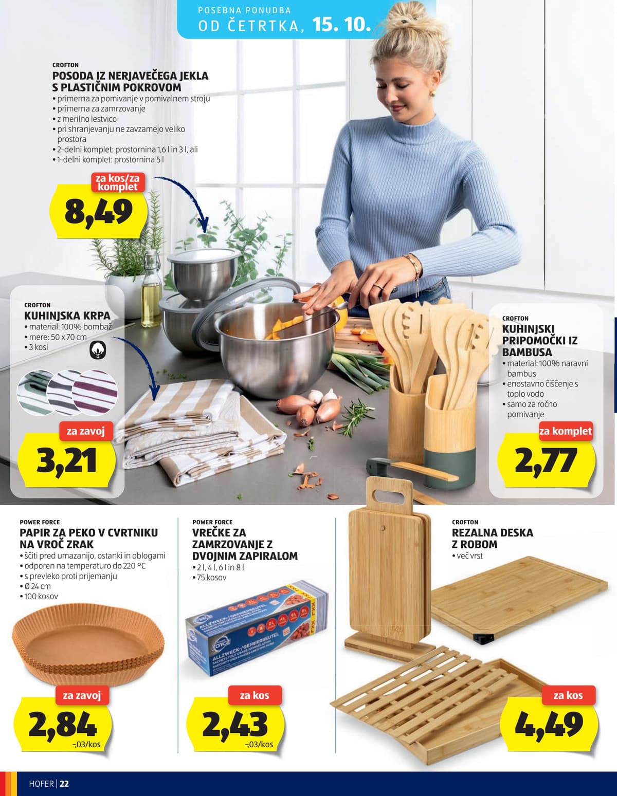 Stran 22. Hofer kataloga - Akcijska Ponudba