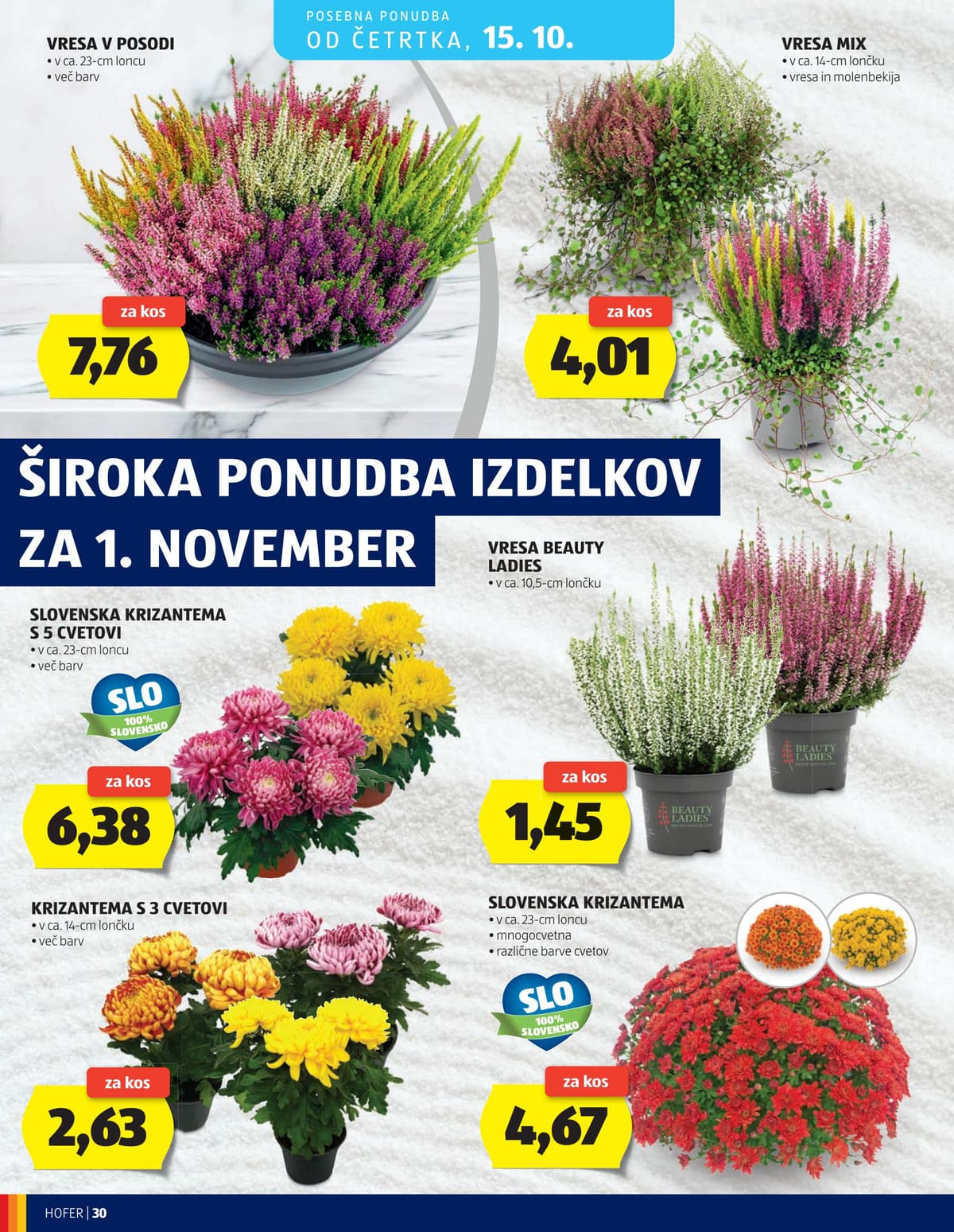 Stran 30. Hofer kataloga - Akcijska Ponudba od 07.10.2026.