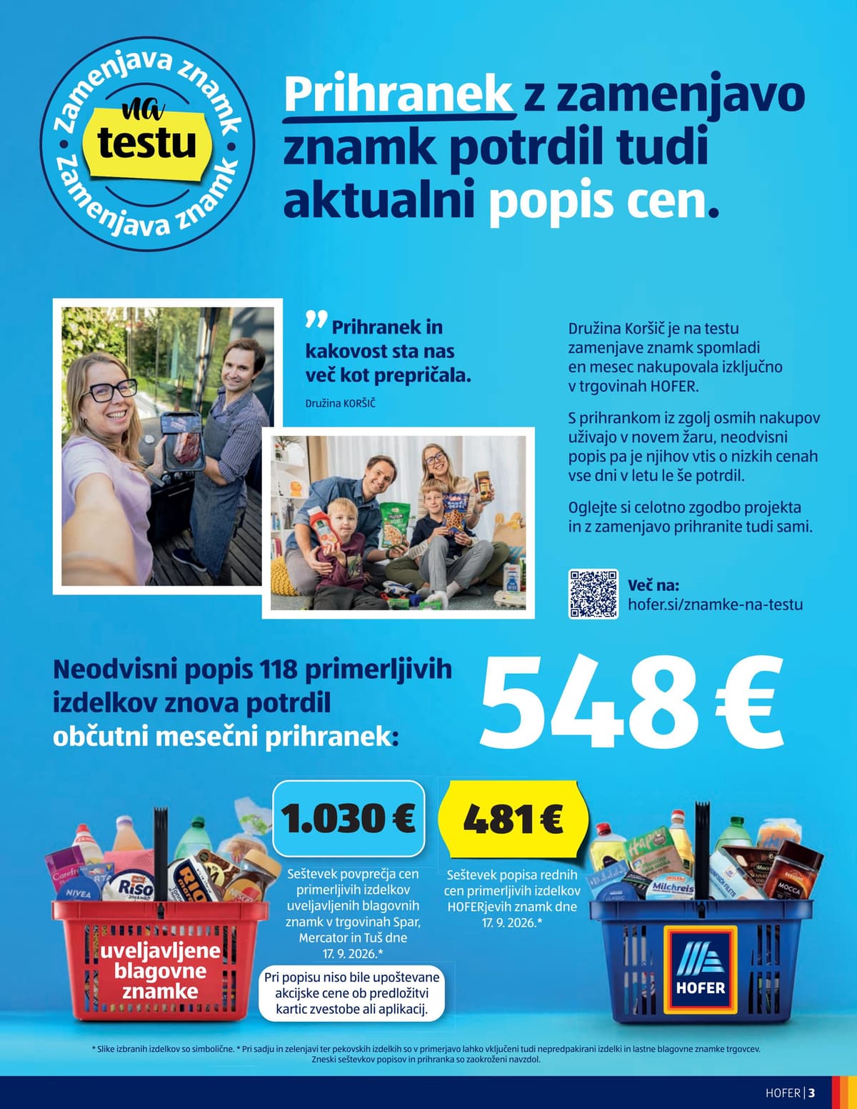Stran 3. Hofer kataloga - Akcijska Ponudba od 14.10.2026.