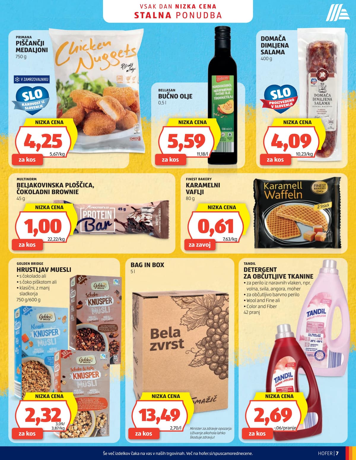 Stran 7. Hofer kataloga - Akcijska Ponudba od 14.10.2026.