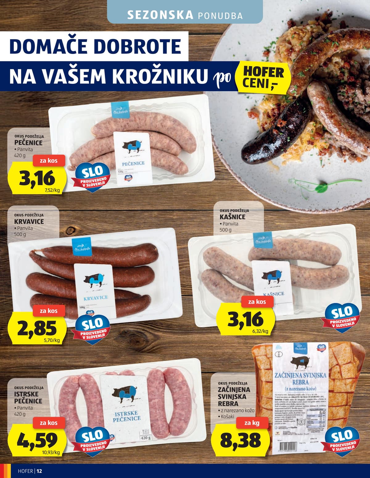 Stran 12. Hofer kataloga - Akcijska Ponudba od 14.10.2026.