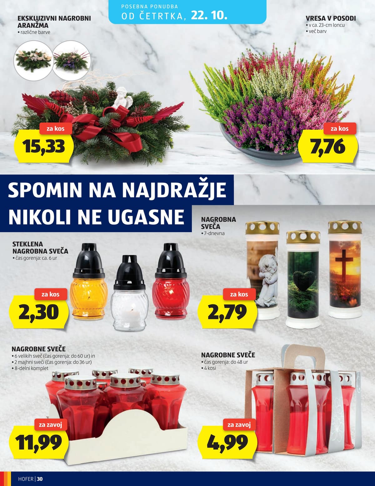 Stran 30. Hofer kataloga - Akcijska Ponudba od 14.10.2026.