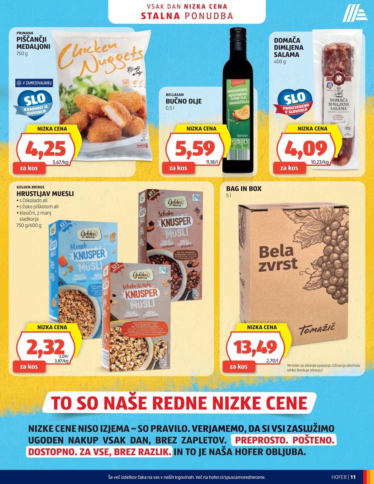 Stran 11. Hofer kataloga - Akcijska Ponudba od 21.10.2026.