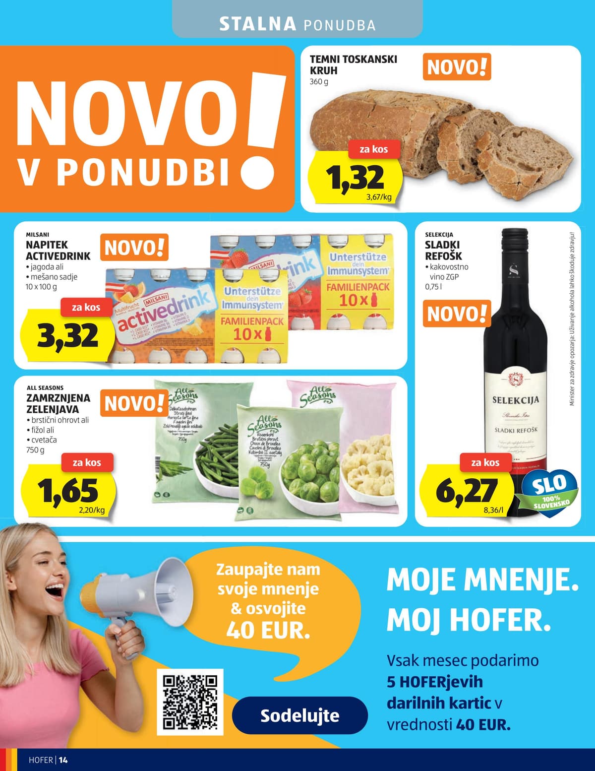 Stran 14. Hofer kataloga - Akcijska Ponudba od 21.10.2026.