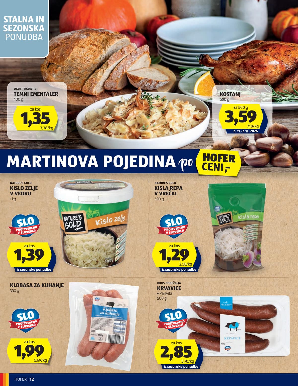 Stran 11. Hofer kataloga - Akcijska Ponudba od 28.10.2026.