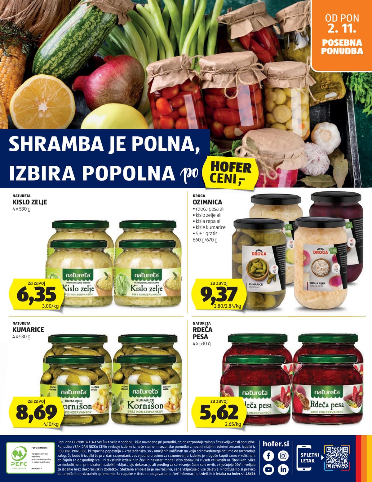 Stran 18. Hofer kataloga - Akcijska Ponudba od 28.10.2026.