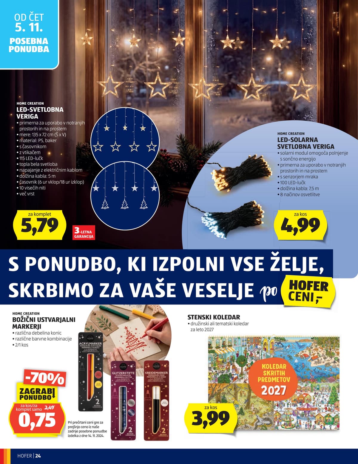 Stran 27. Hofer kataloga - Akcijska Ponudba od 28.10.2026.