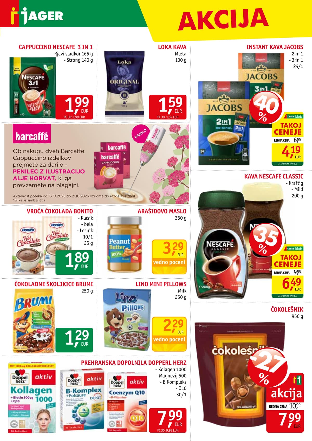 Stran 13. Jager kataloga - Živila