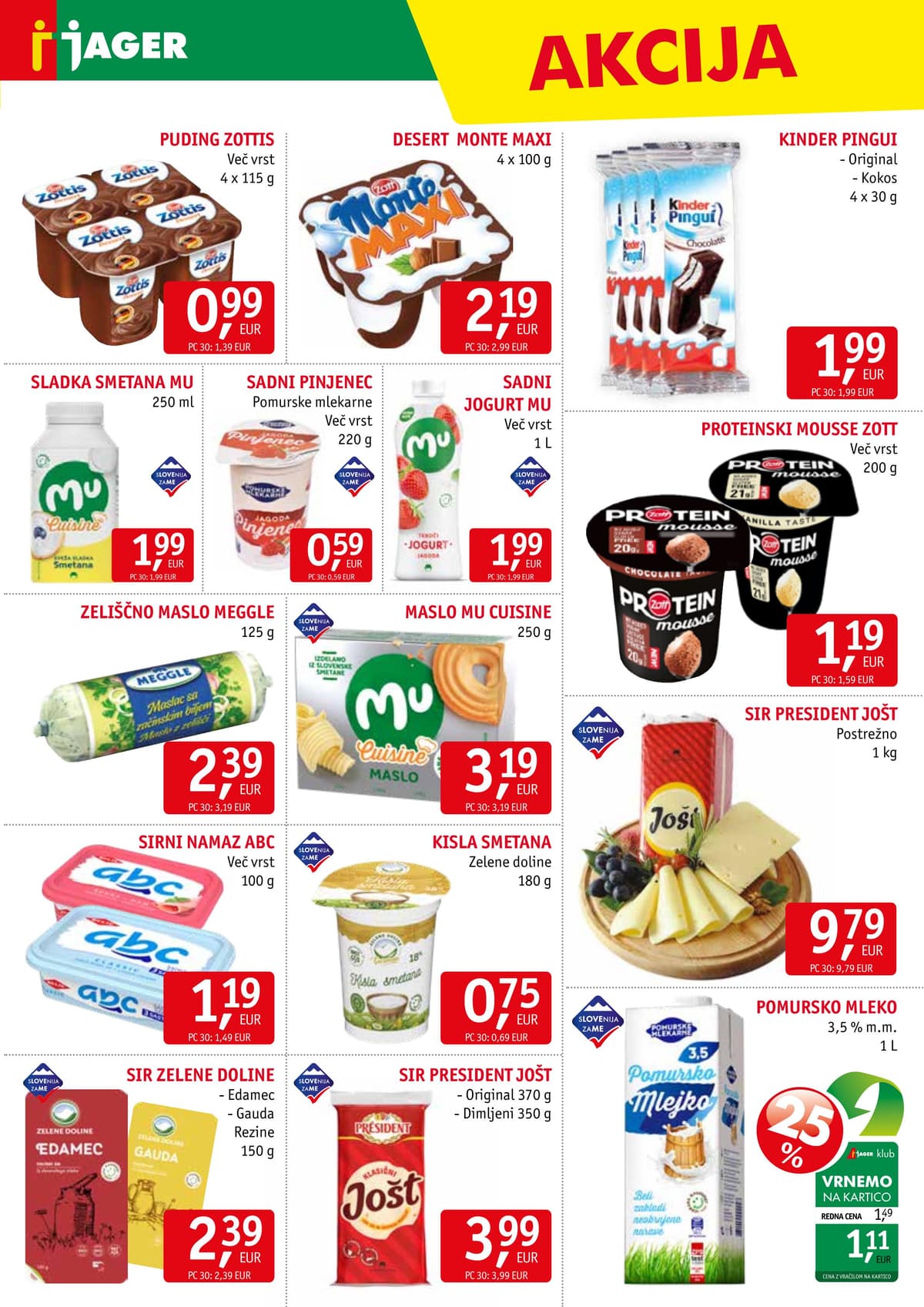 Stran 5. Jager kataloga - Živila od 03.03.2026.