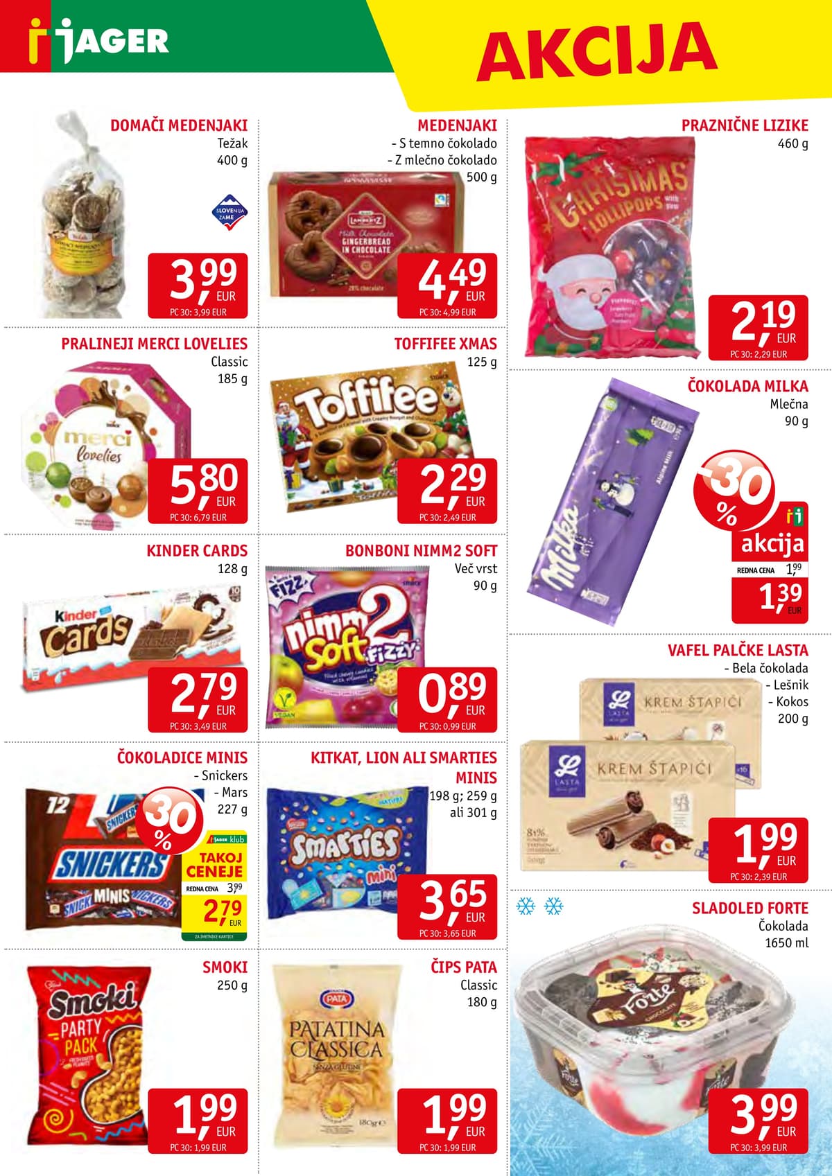 Stran 10. Jager kataloga - Živila od 01.03.2026.