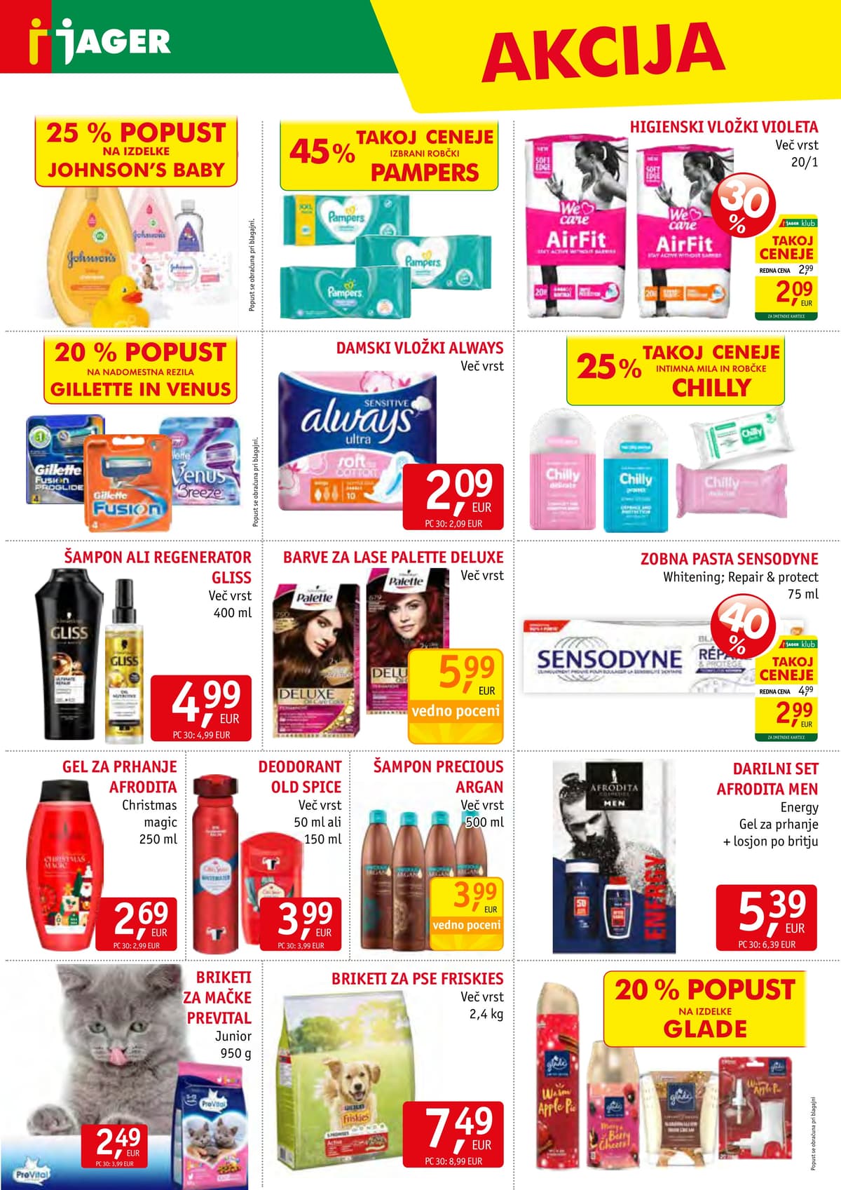 Stran 14. Jager kataloga - Živila od 01.03.2026.