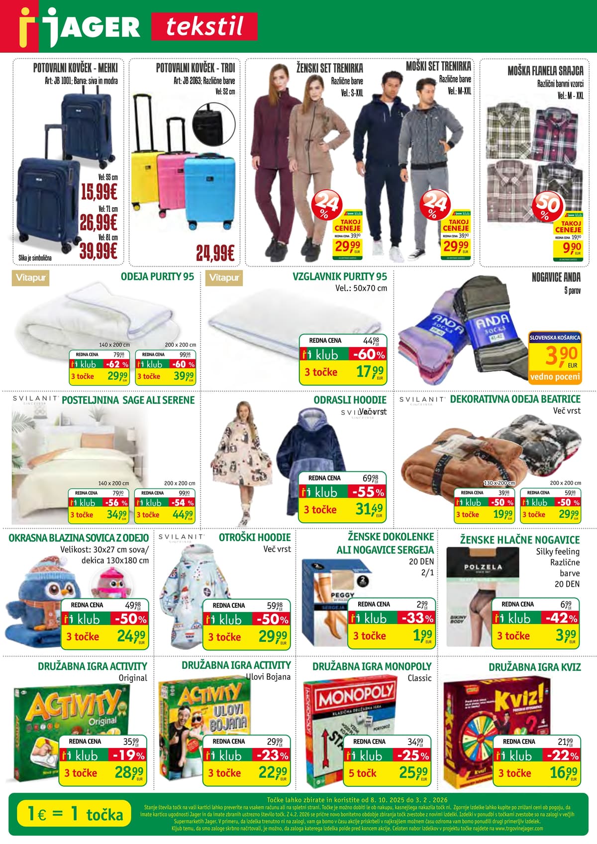 Stran 3. Jager kataloga - Tekstil od 03.03.2026.