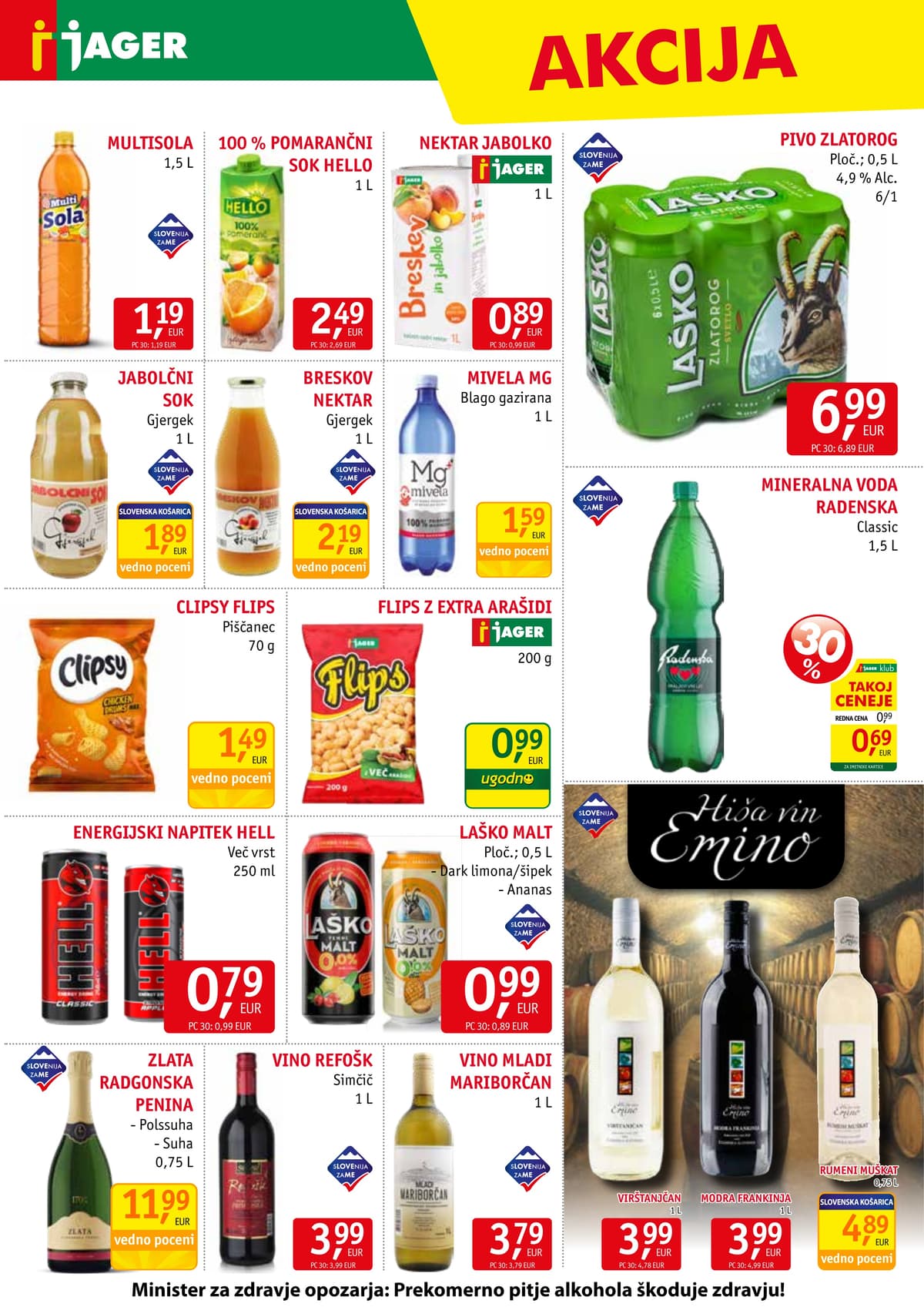 Stran 12. Jager kataloga - Živila od 04.03.2026.