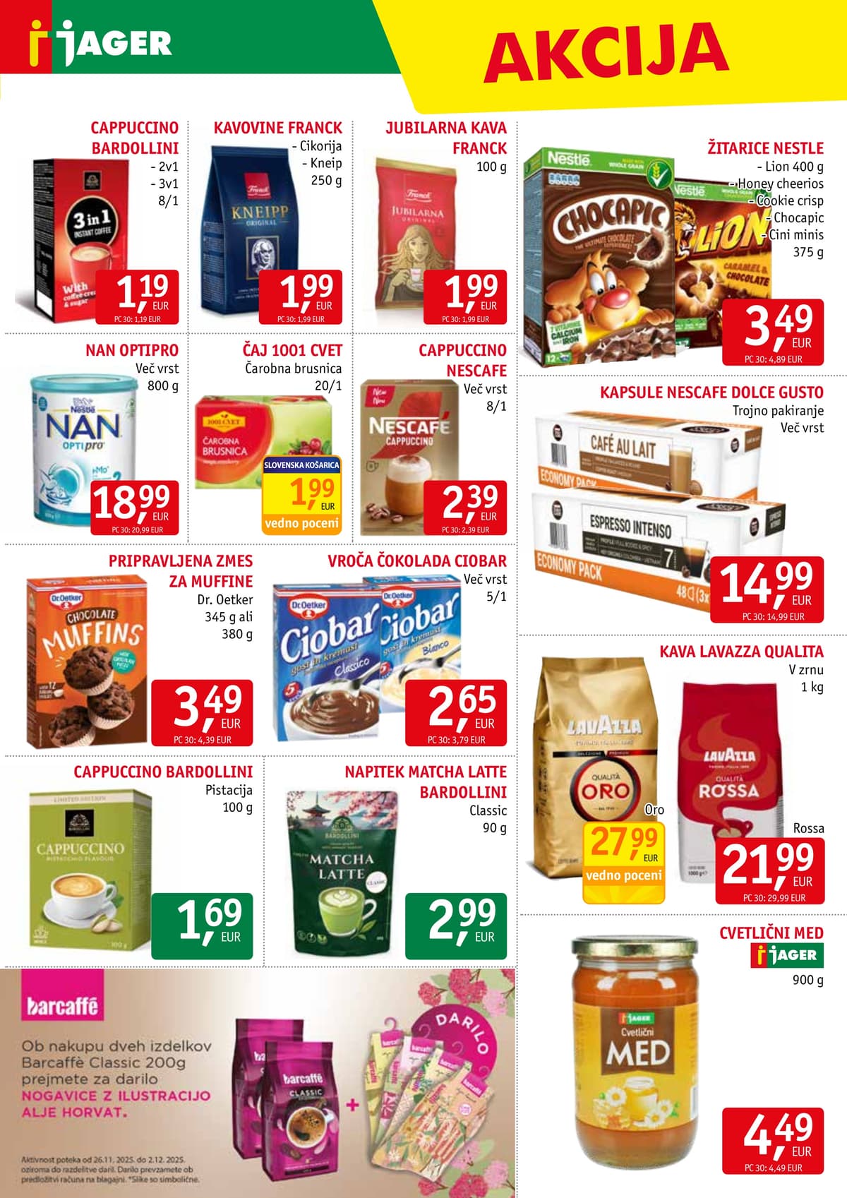 Stran 13. Jager kataloga - Živila od 04.03.2026.