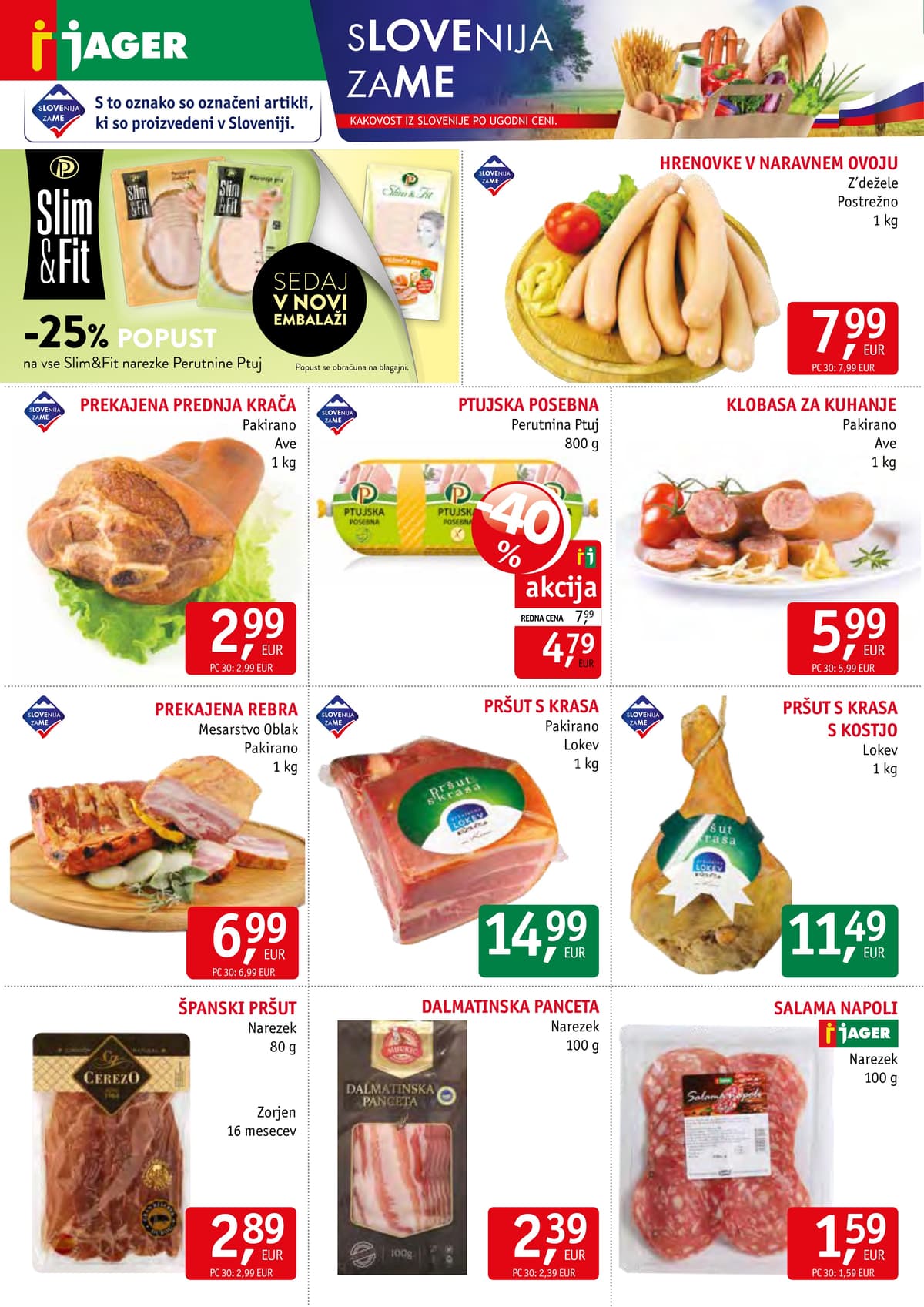 Stran 2. Jager kataloga - Živila od 02.03.2026.